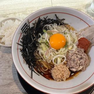 烈火ひっぱりまぜそば