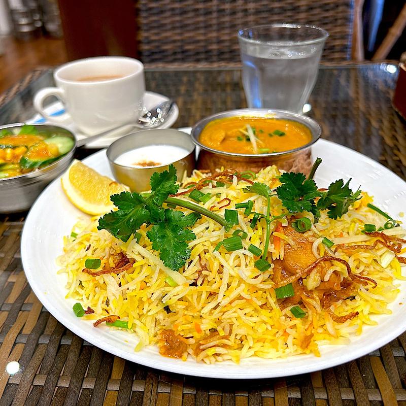 マザーズ ビリヤニ プレート(ディップパレス 飯田橋サクラテラス店)