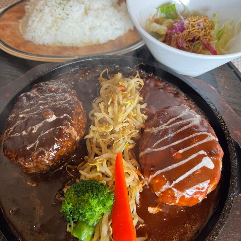 ツインハンバーグセット(ドムハナ (Dom Hana))