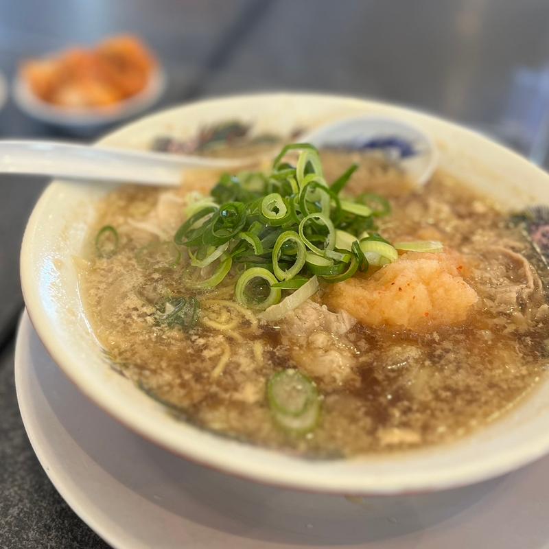 肉醤油ラーメン(大阪ふくちぁんラーメン 横枕店)