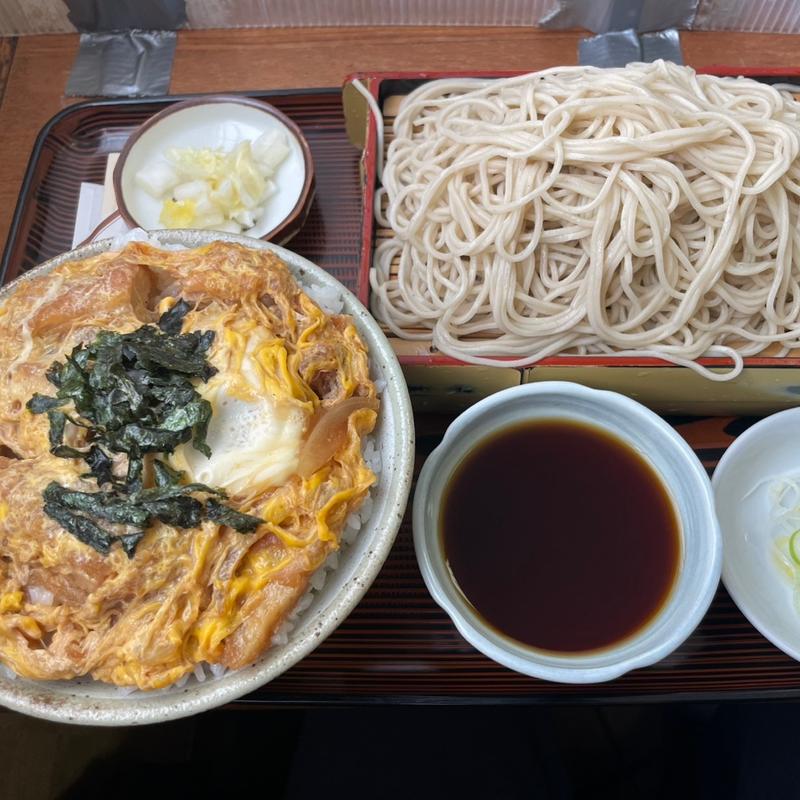 かつ丼セット(伊勢久)
