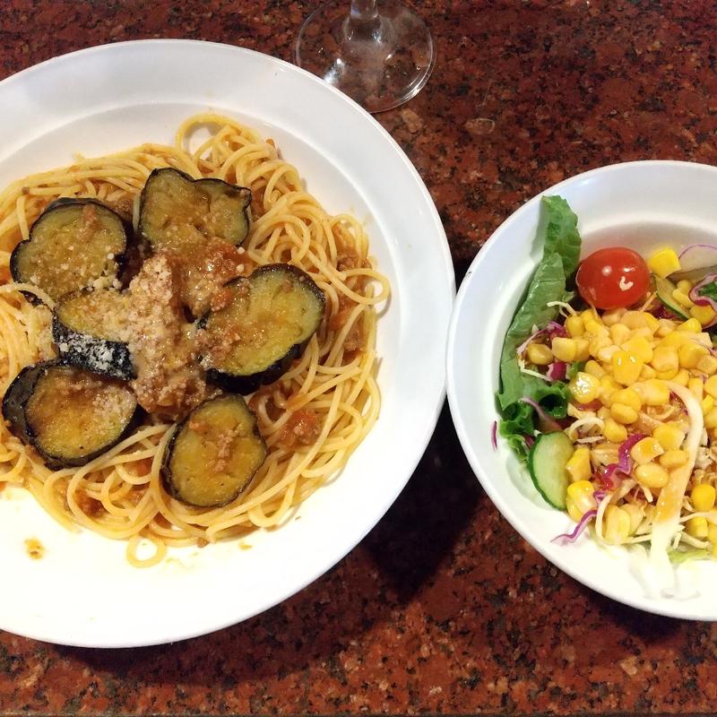 ナスのミートソース(タント（ｔａｎｔｏ）)