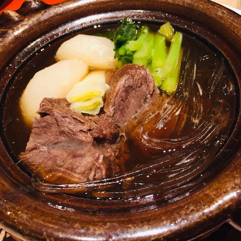 強肴 霧島アン黒毛和牛の和風ビーフシチュー(妙見温泉石原荘・レストラン石蔵)