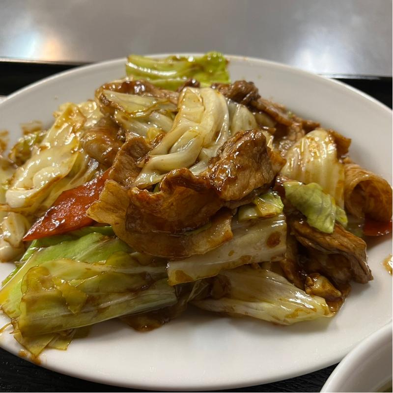 回鍋肉定食(中国料理 天華)