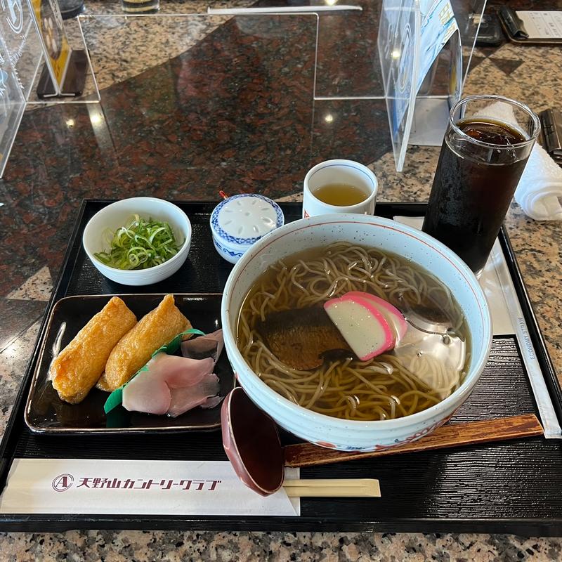 にしん蕎麦(天野山カントリークラブ )