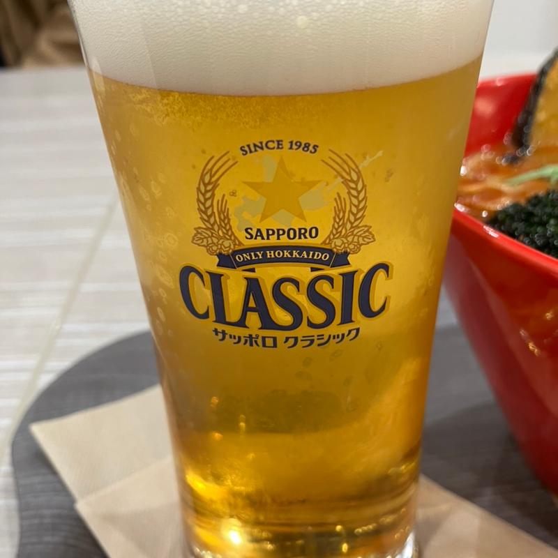 サッポロクラシック(トマト麺 Vegie 三井アウトレットパーク札幌北広島)