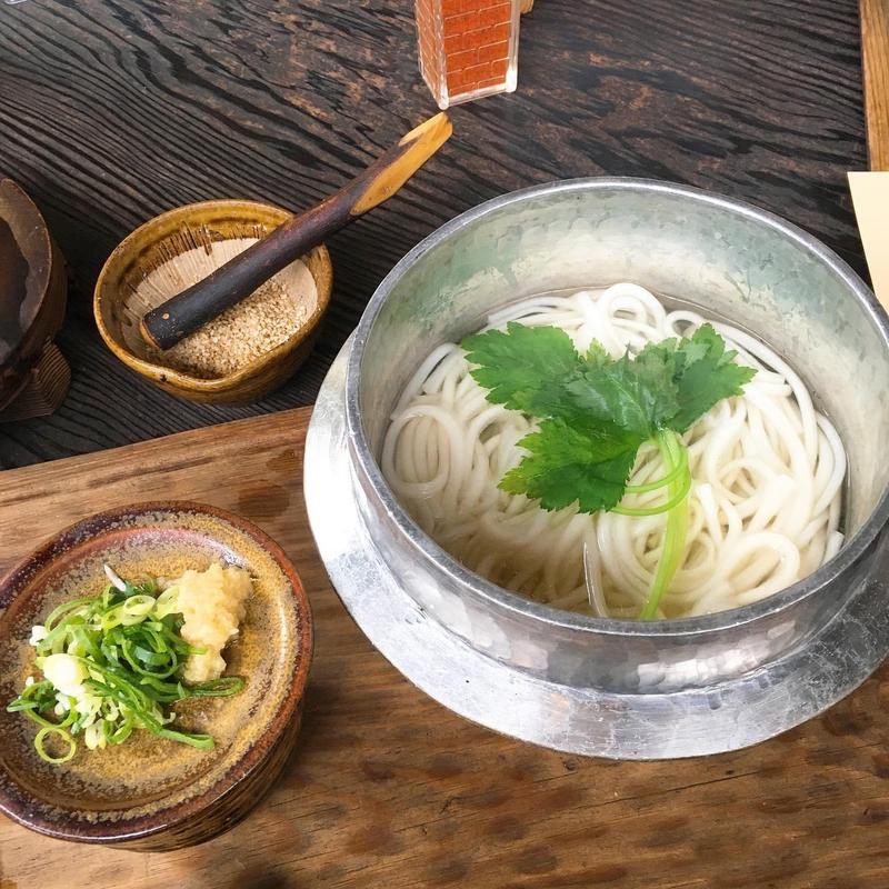 釜あげ太そうめん(そうめん処 森正 （そうめんどころ もりしょう）)