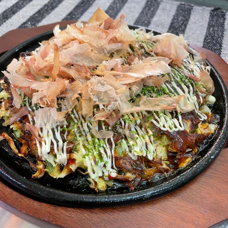 豚玉(お好み焼き たこ焼き とんとん)