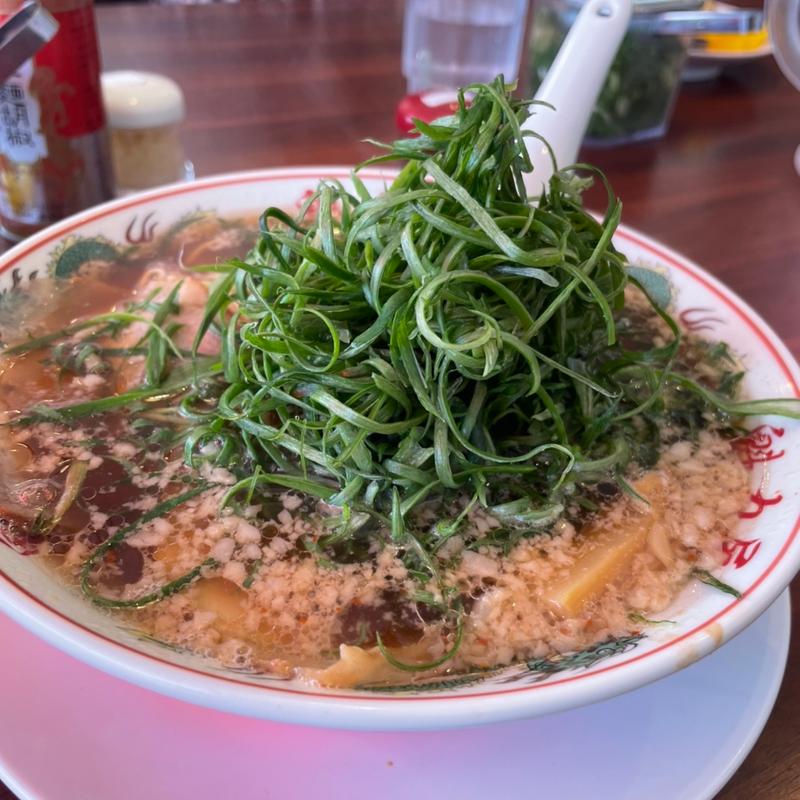 九条ネギラーメン(京都北白川ラーメン魁力屋 土浦店)