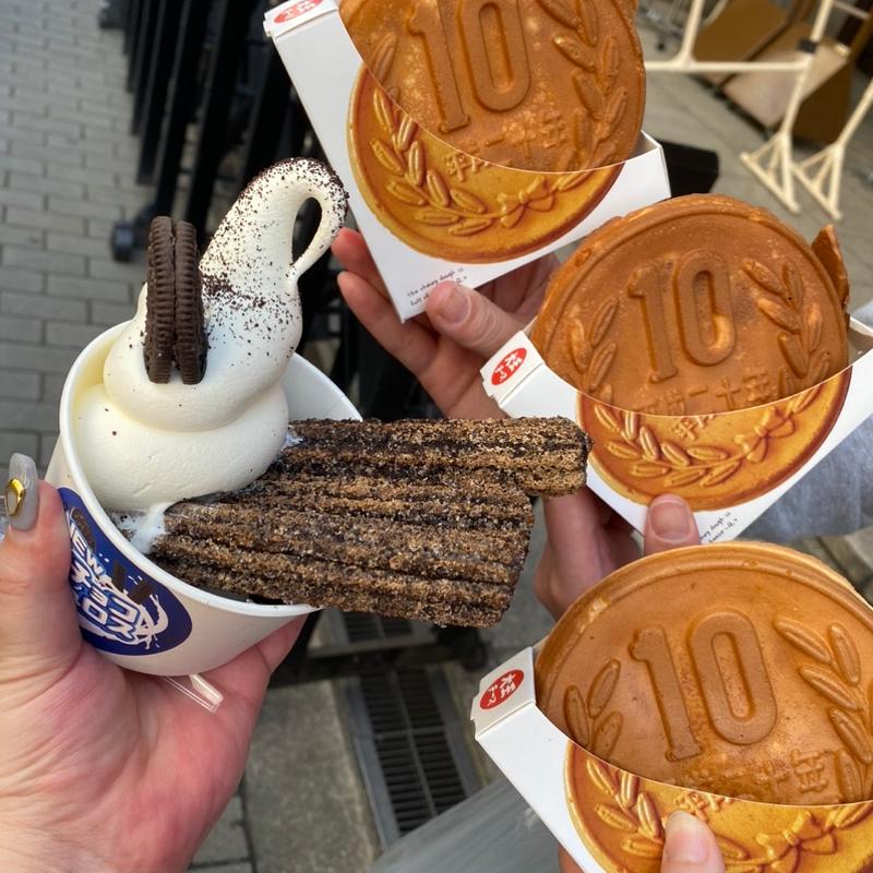 (大王チーズ10円パン＆チョコチュロス 道頓堀店)