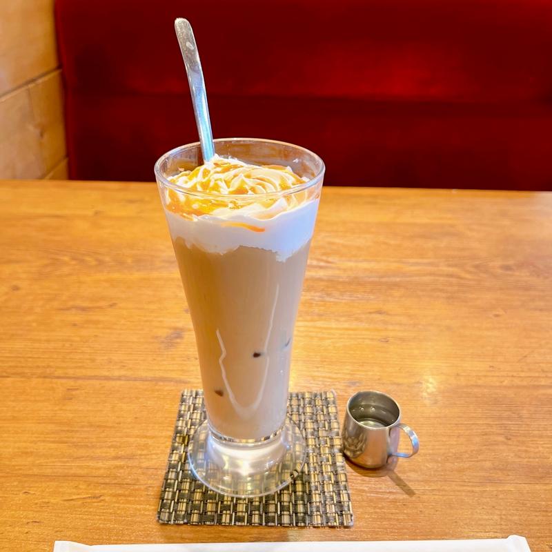 アイスカフェキャラメル(ジロー珈琲 草加店)