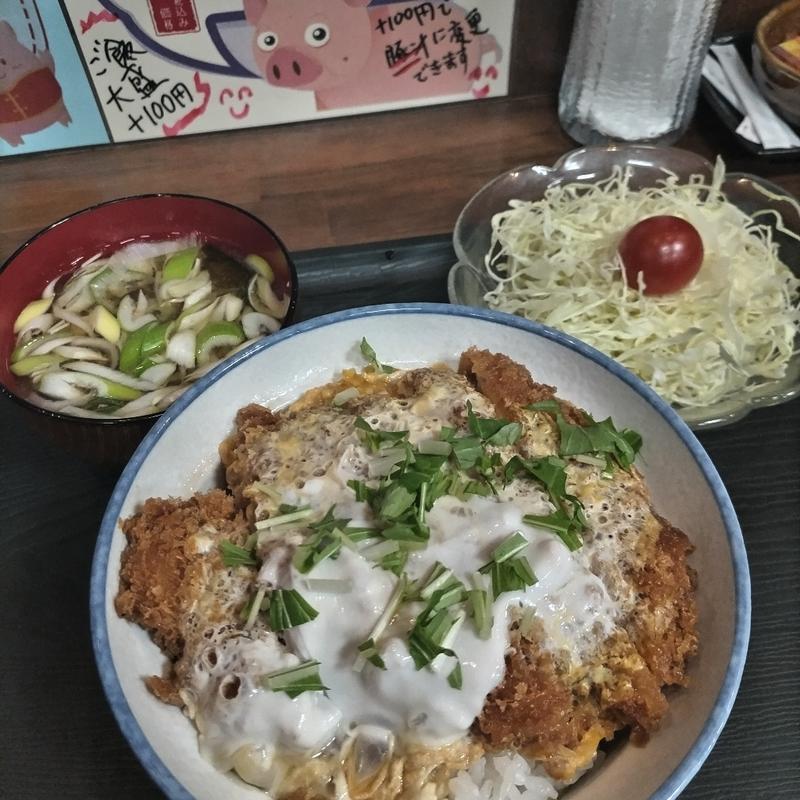 かつ丼（大）(豚カツ　かつみ)