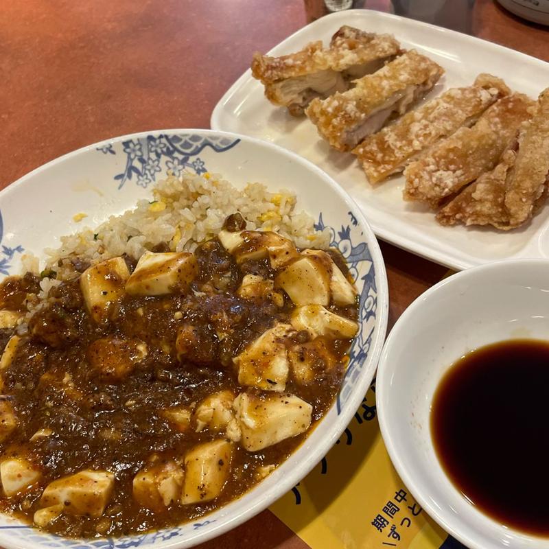 麻婆チャーハン&台湾大からあげ(バーミヤン栄上郷店)