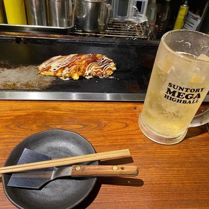 メガハイボール(創作お好み焼き とんと宝塚店)