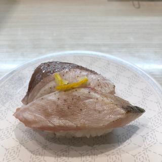 活〆炙りゆず塩ハマチ(はま寿司 恵庭店)