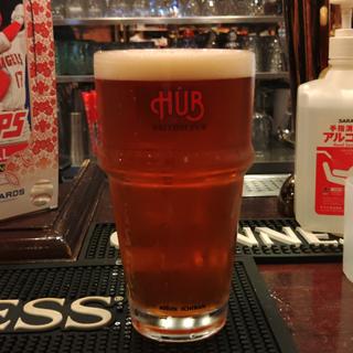 ハブエール 1 Pint glass(HUB東京ドームシティ ラクーア店)