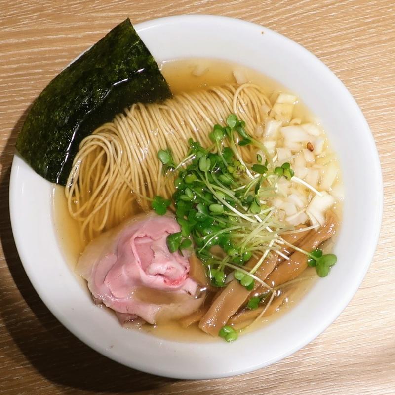 煮干しそば(白)(一番だしラーメンしんせん)
