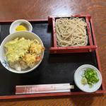 蕎麦と天丼(日牟禮庵)