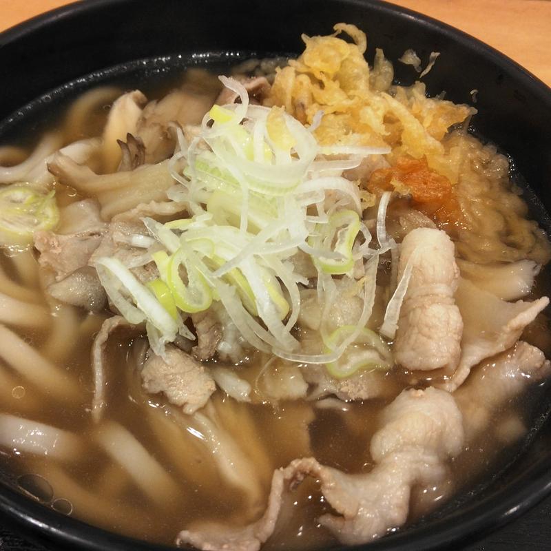 肉うどん(温麺・うどん・定食　ふくや)