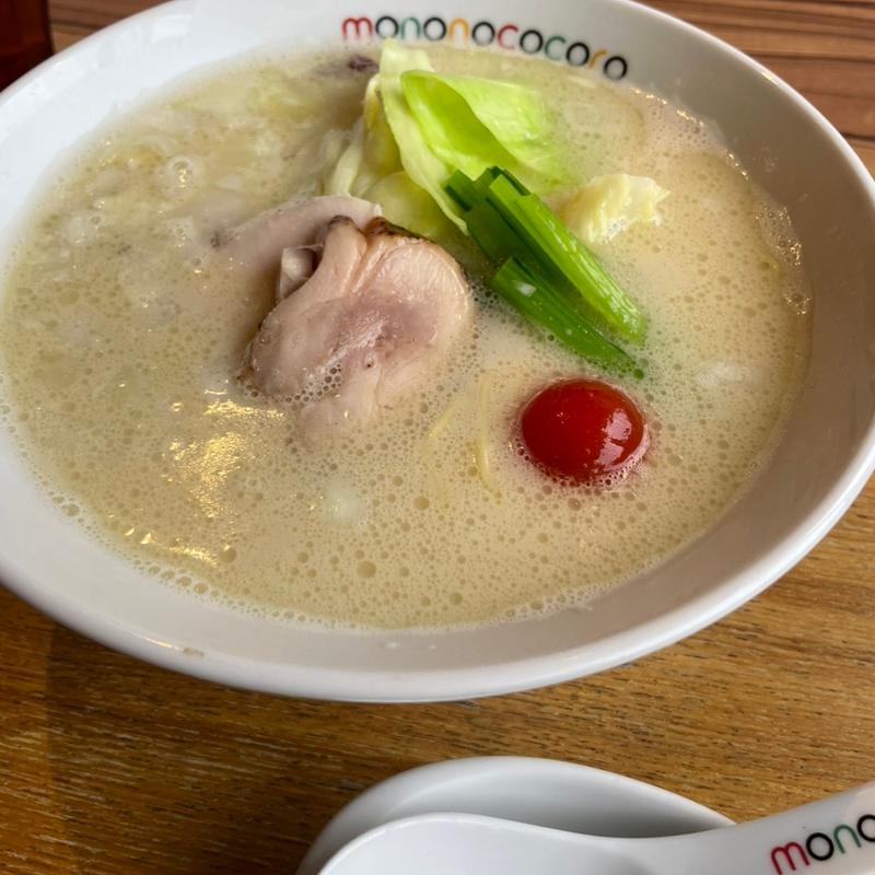 鶏白湯ラーメン(もののこころ)