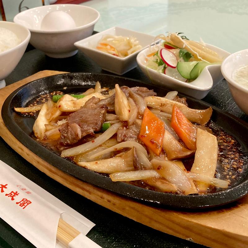 中華焼肉定食(大成閣 （タイセイカク）)
