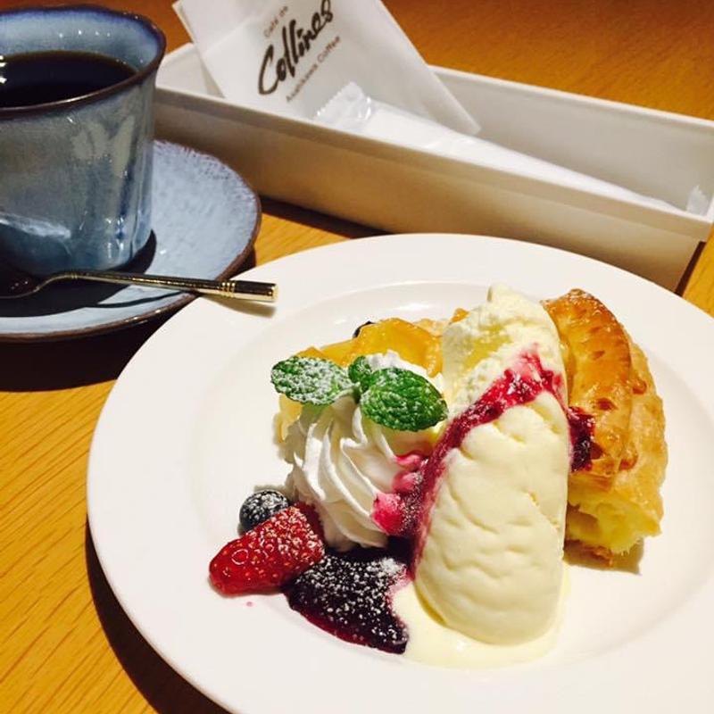 アップルパイセット(旭川珈琲 カフェ・ドゥ・コリンズ)