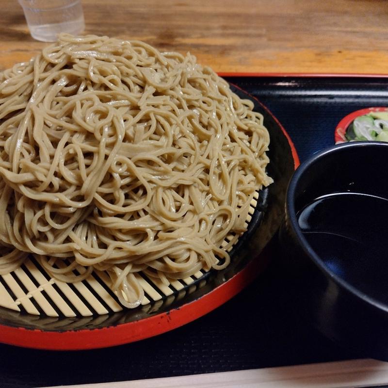 ダッタンそば大盛り(立ち食い 立ち飲み 京橋 恵み屋)