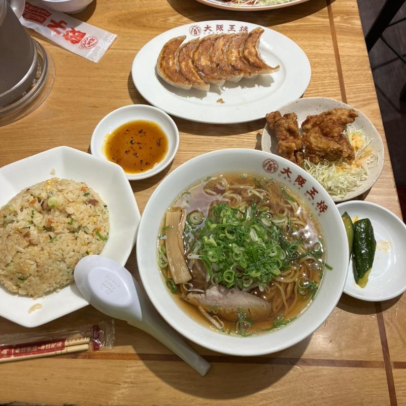 王将定食(大阪王将 枚方公園前店)
