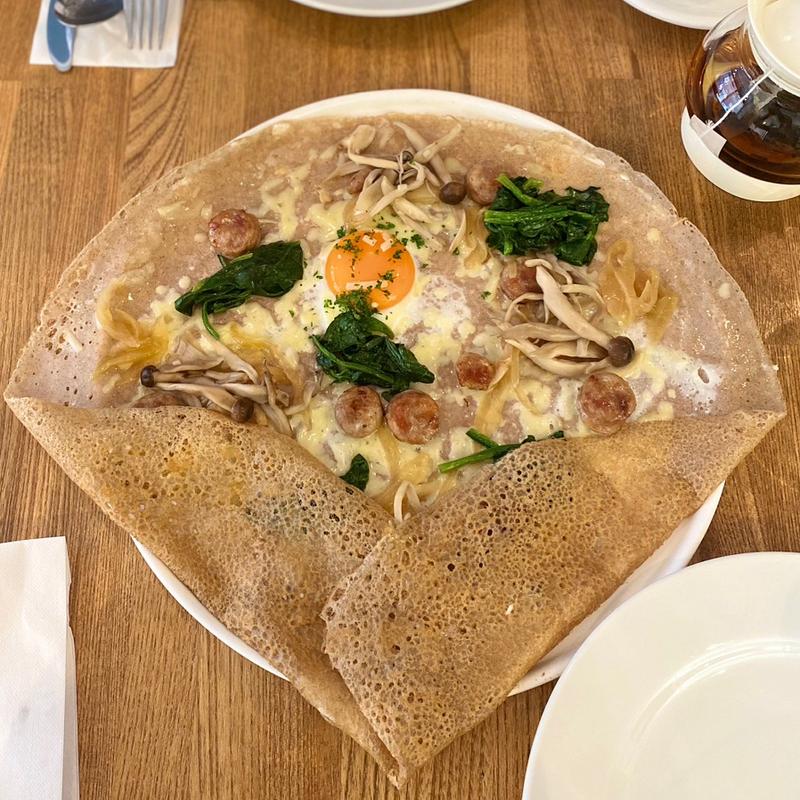 ソーセージのコンプレット(蕎麦と林檎と)