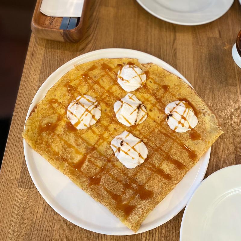 焼きマシュマロと 塩キャラメル(蕎麦と林檎と)