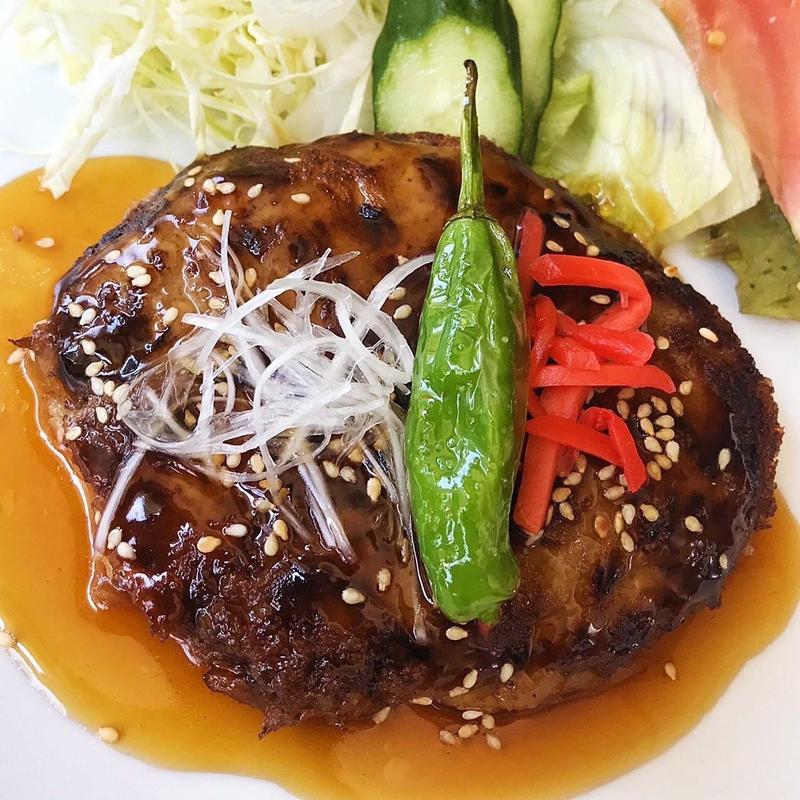 テリヤキハンバーグステーキ(レストラン みつはし)