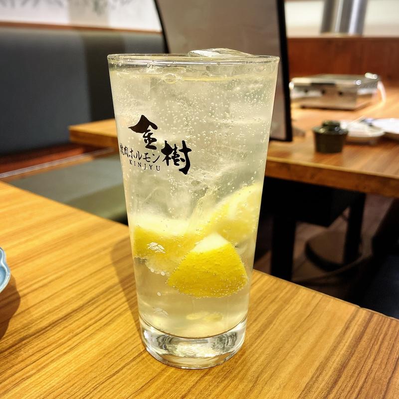 塩レモンサワー(焼肉ホルモン金樹)