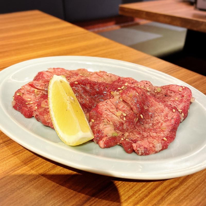 生タン塩(焼肉ホルモン金樹)