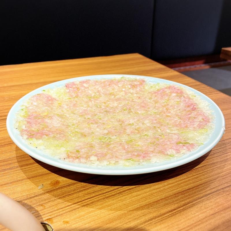 ネギ塩ロース(焼肉ホルモン金樹)