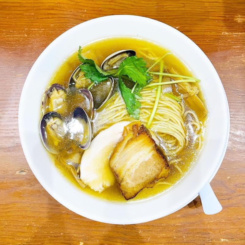 浅利潮そば(中華そば つけ麺 百日紅 新宿店)