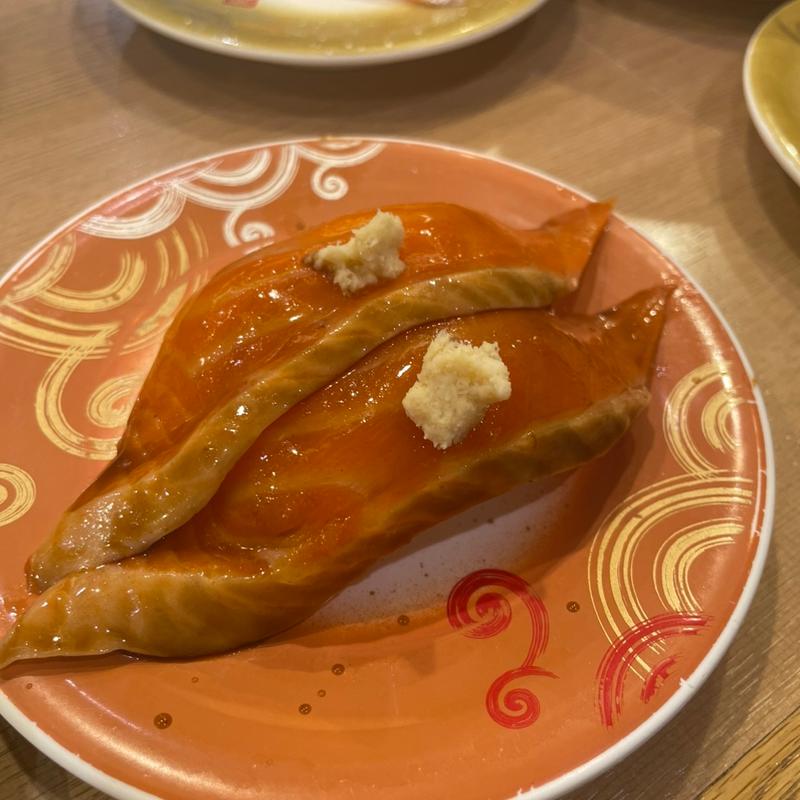 漬けサーモン(回転寿し トリトン 北8条光星店)