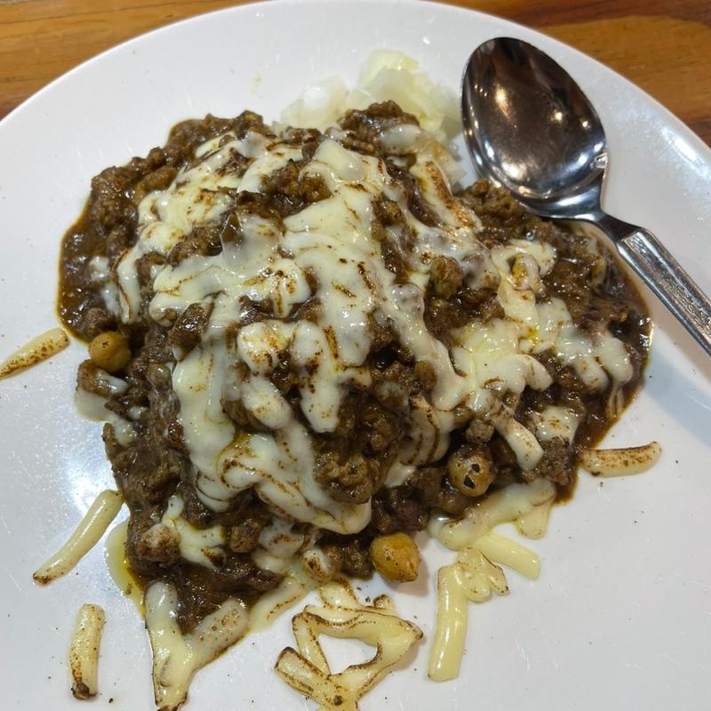 親鶏のコリコリ炙りチーズキーマ(さぼてん食堂 )