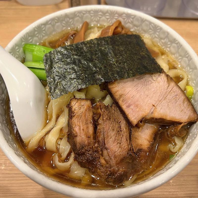 手揉みらーめん(麺や麦ゑ紋（ムギエモン）)