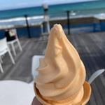 びわソフトクリーム