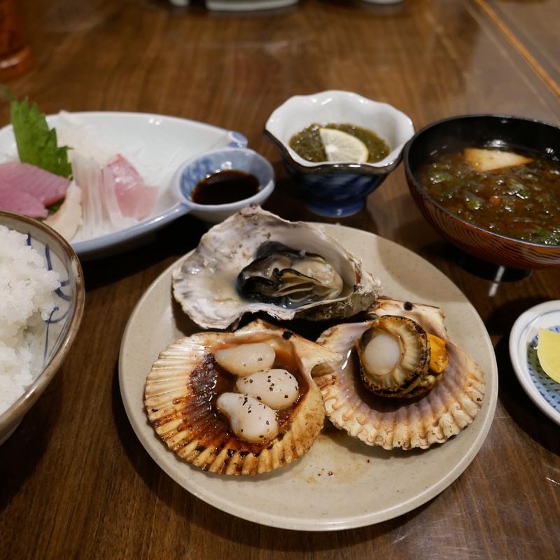 ヨット定食(磯料理ヨット )