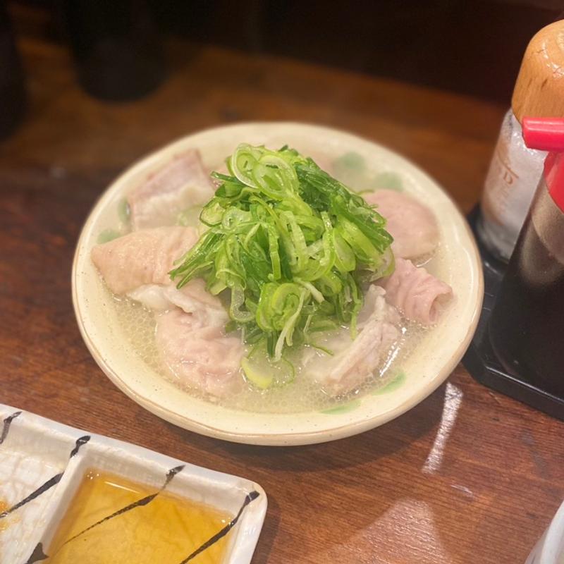 もつ煮込み(塩味)(美の田 )