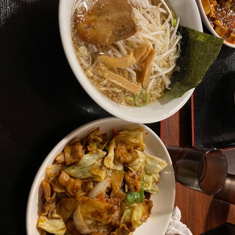 醤油ラーメン　回鍋肉セット(楽楽中華 （ラクラクチュウカ）)