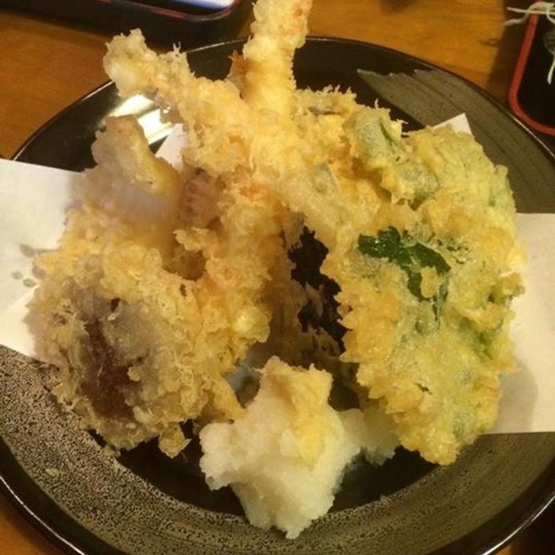 天ぷら盛り合わせ(ごはん処一歩)