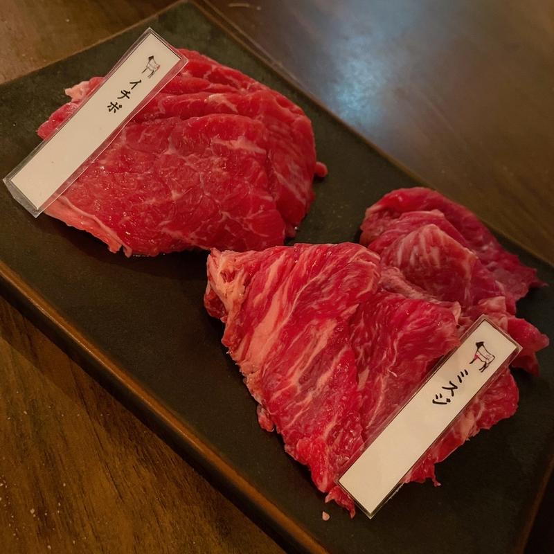 イチボとミスジ(肉処くろべこや)