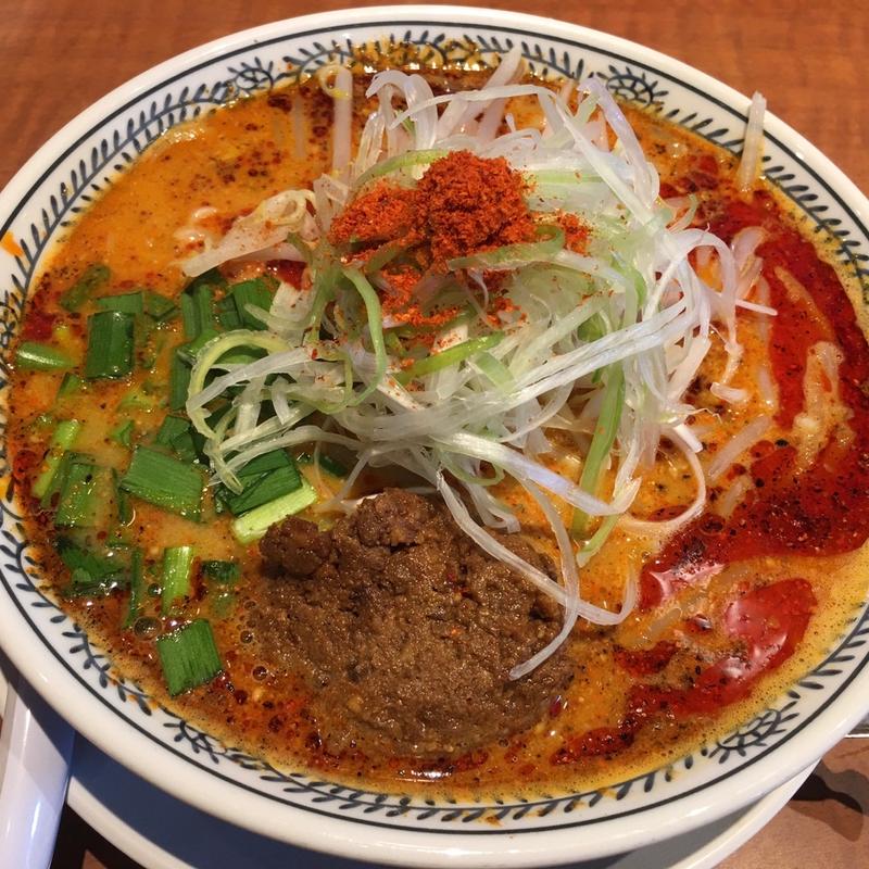 麻辣坦々麺(丸源ラーメン 門真店)