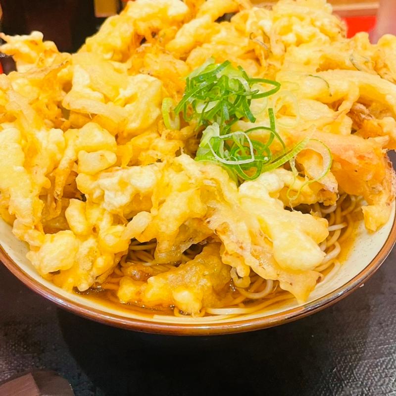 かき揚げそば(うどん宮)