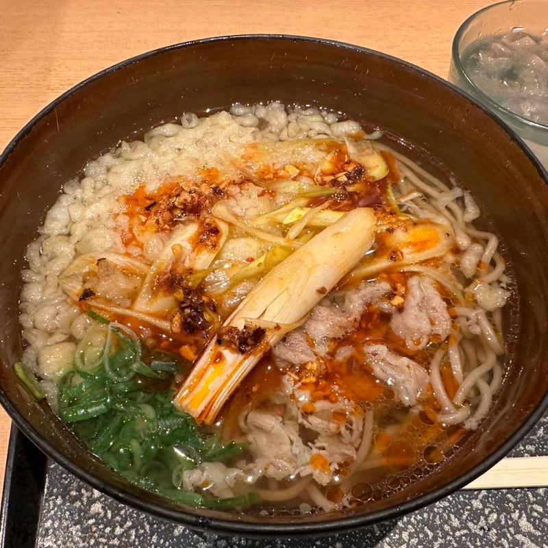 旨辛ラー油肉そば(浪花そば エキマルシェ新大阪店)