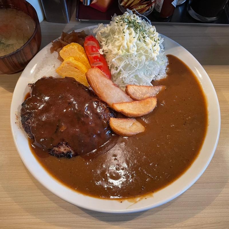 ハンバーグカレー(洋食 キッチンR)
