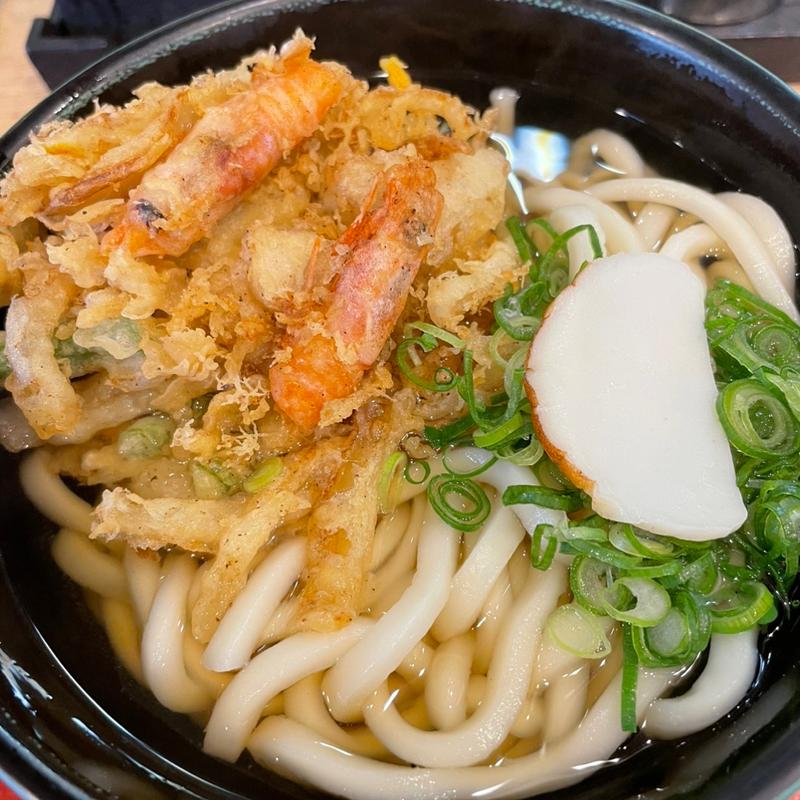 かき揚げうどん(浪花そば エキマルシェ新大阪店)