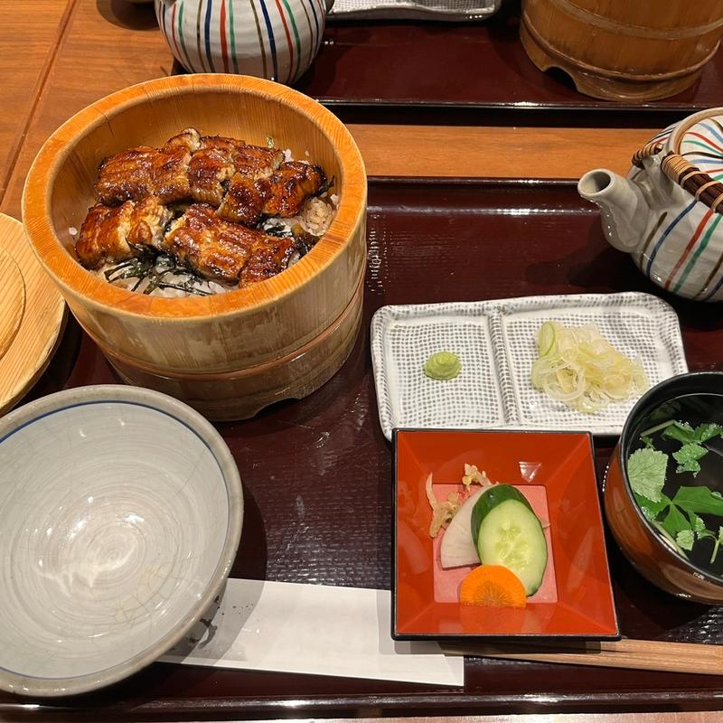 お櫃うなぎ茶漬け(うなぎ徳 銀座店)